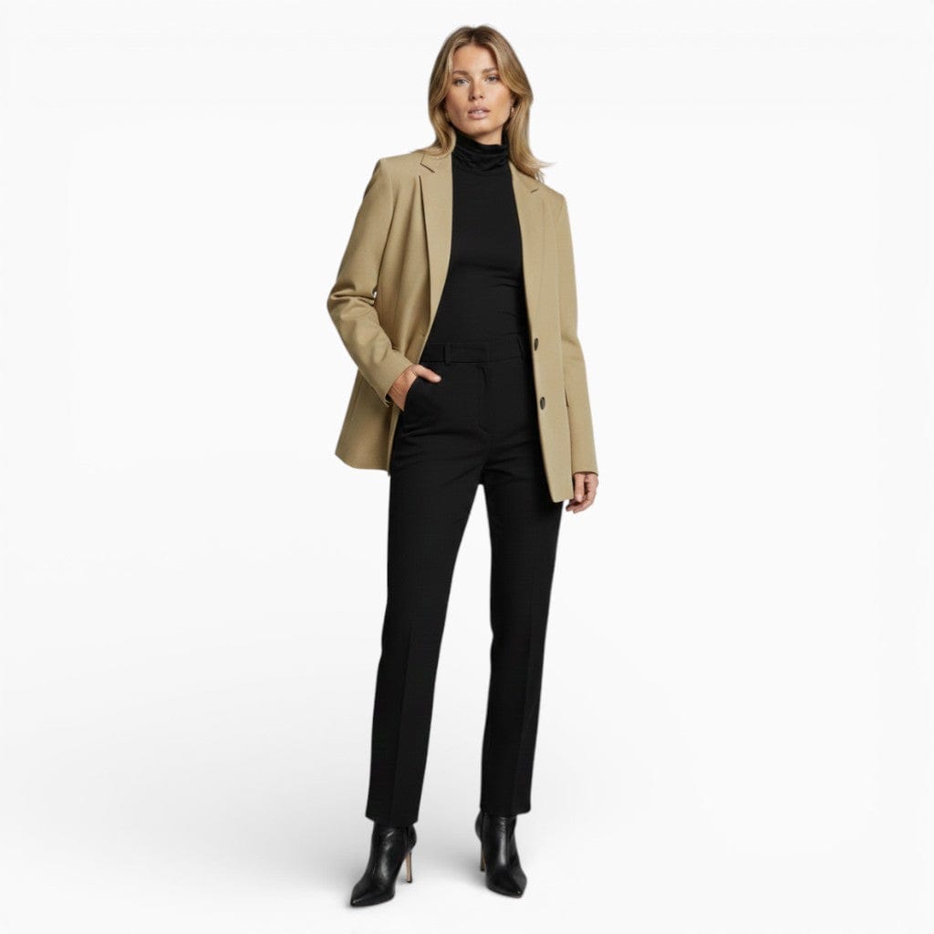 Hemsbury Beige / S SUZIE Solid Lapel Coat