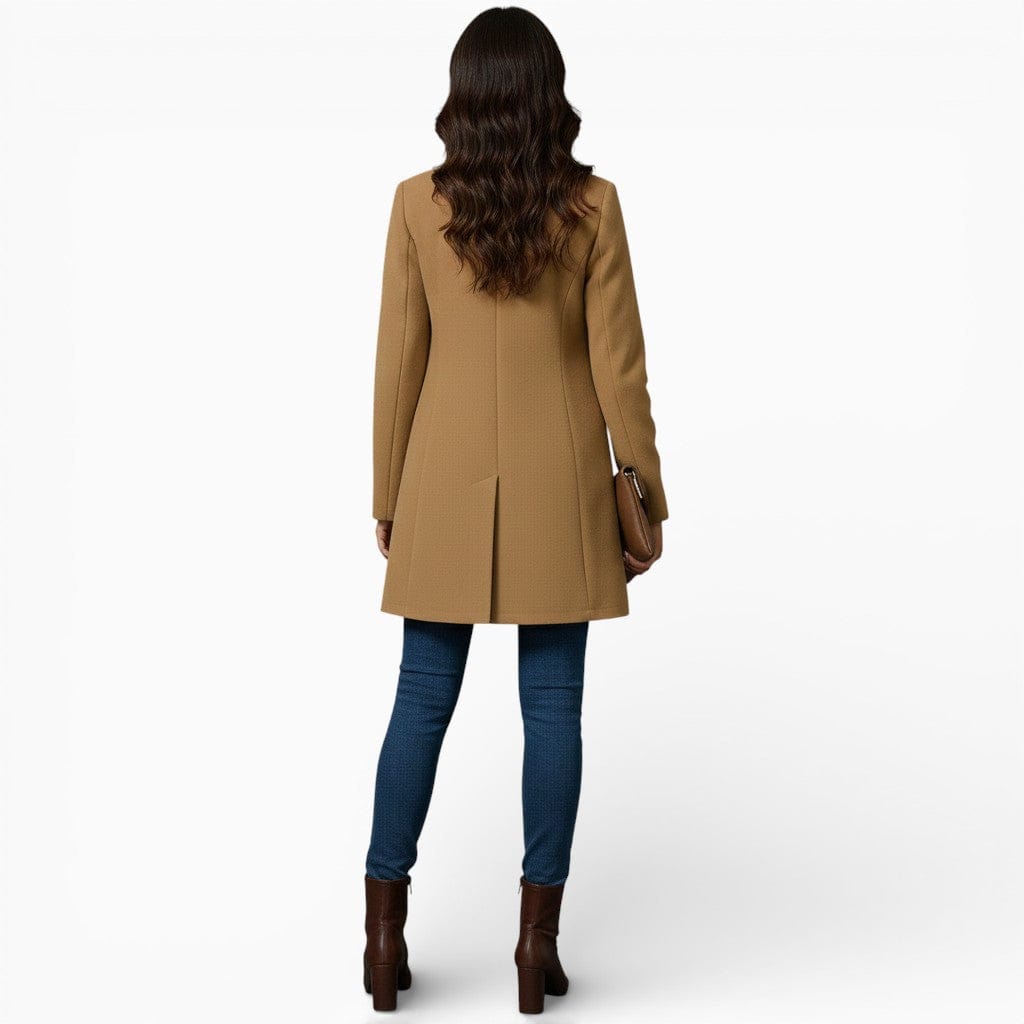 Hemsbury Coats VANESSA Stand Collar Long Coat