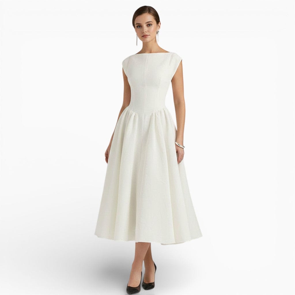 Hemsbury Dresses Apricot / S MARGOT Sleeveless Backless Maxi Dress