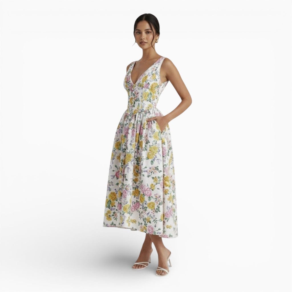 Hemsbury Dresses CLARA Floral Maxi Dress