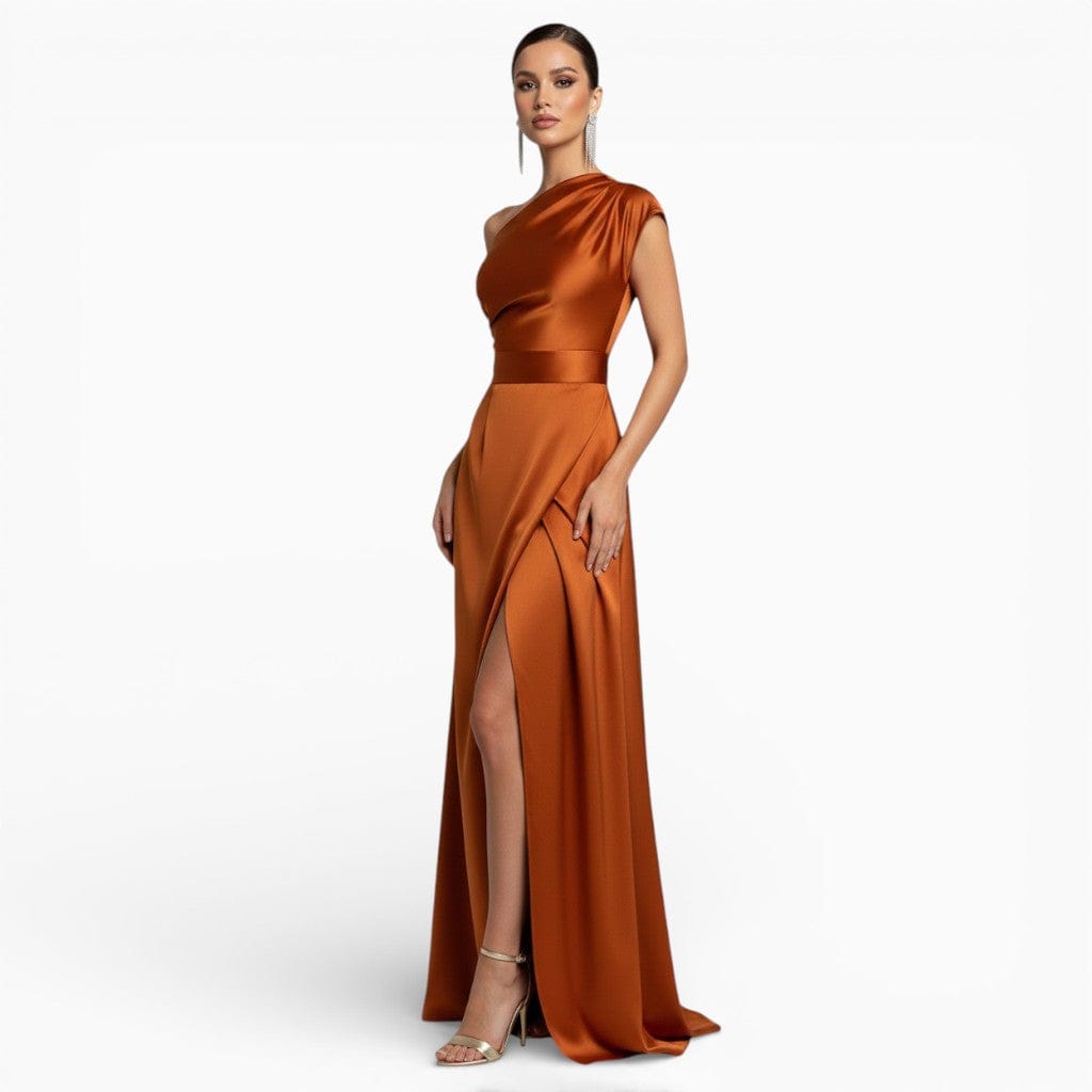 Hemsbury Dresses DIANA One-Shoulder A-Line Gown