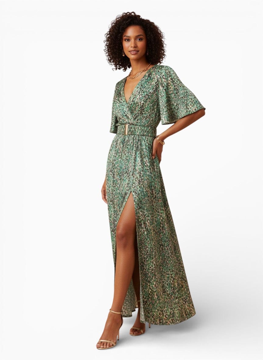 Hemsbury Dresses DONNA 3D Print Long Dress