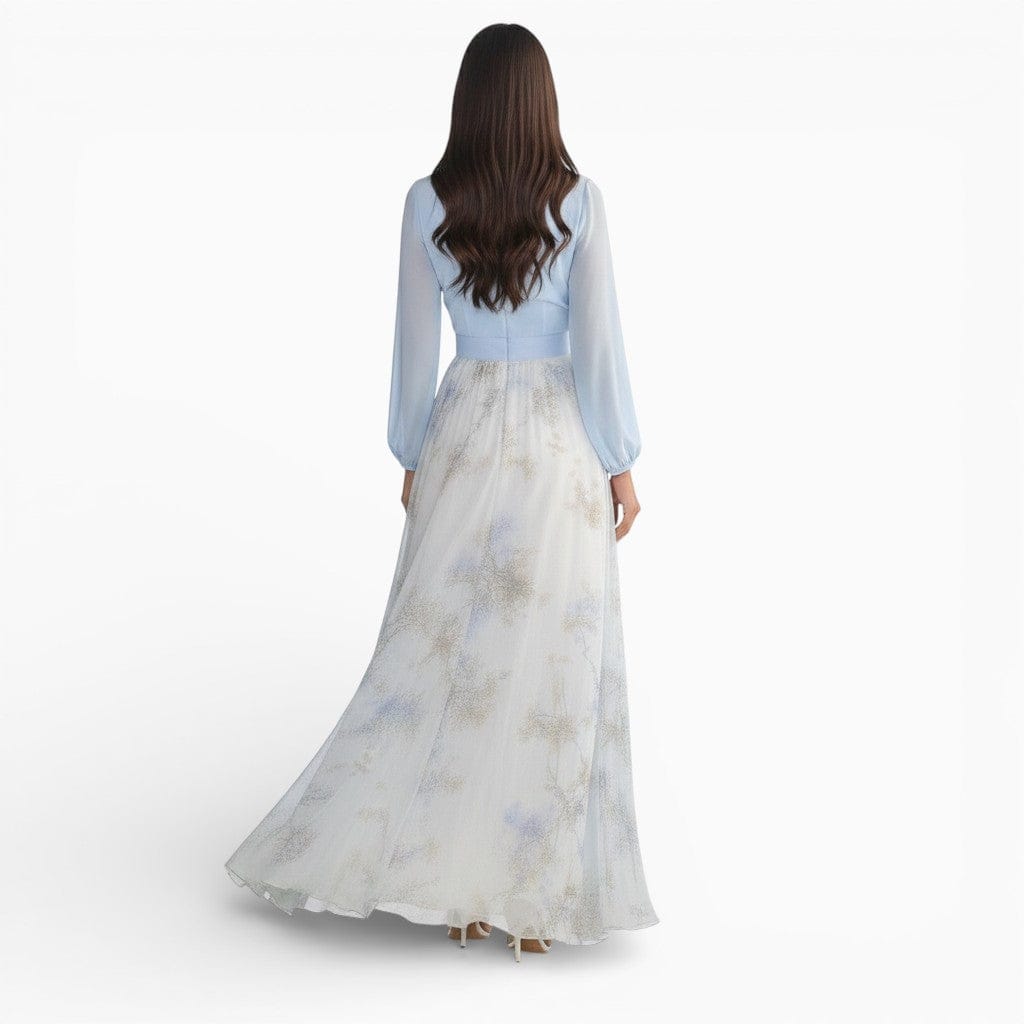 Hemsbury Dresses ELISABETH Floral High Waist Long Dress