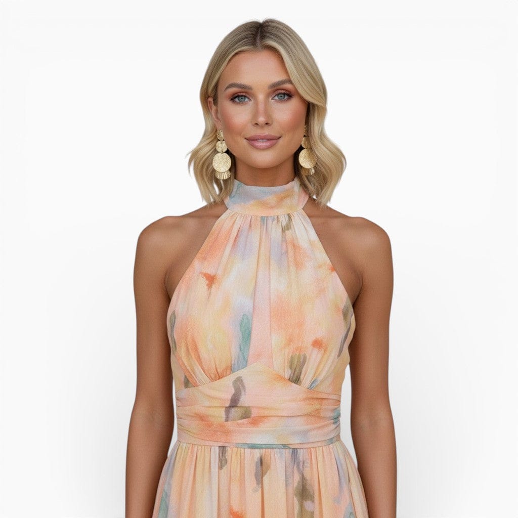 Hemsbury Dresses HAILEY Printed Sleeveless Long Dress