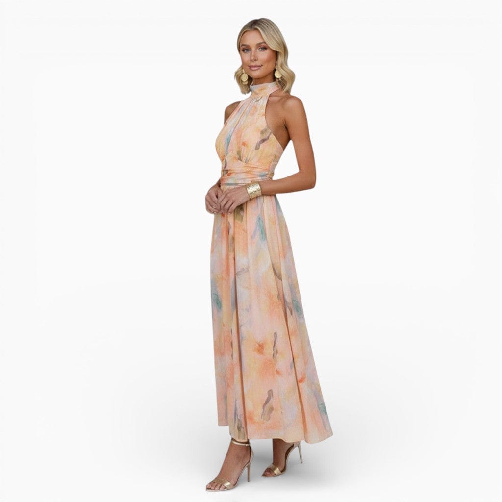 Hemsbury Dresses HAILEY Printed Sleeveless Long Dress