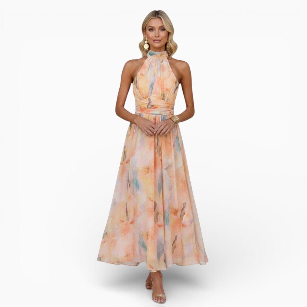 Hemsbury Dresses HAILEY Printed Sleeveless Long Dress