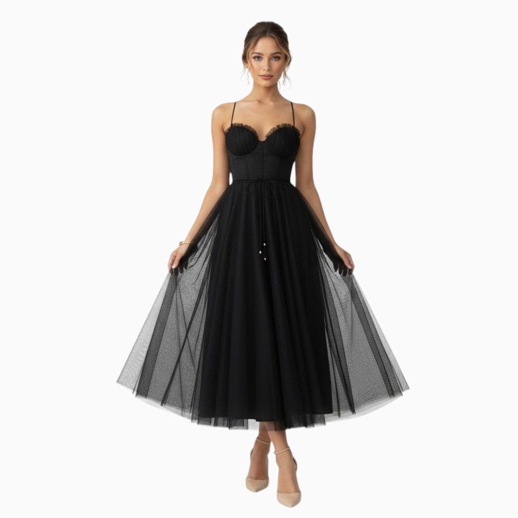 Hemsbury Dresses ISABELLA Mesh Patchwork Princess Dress