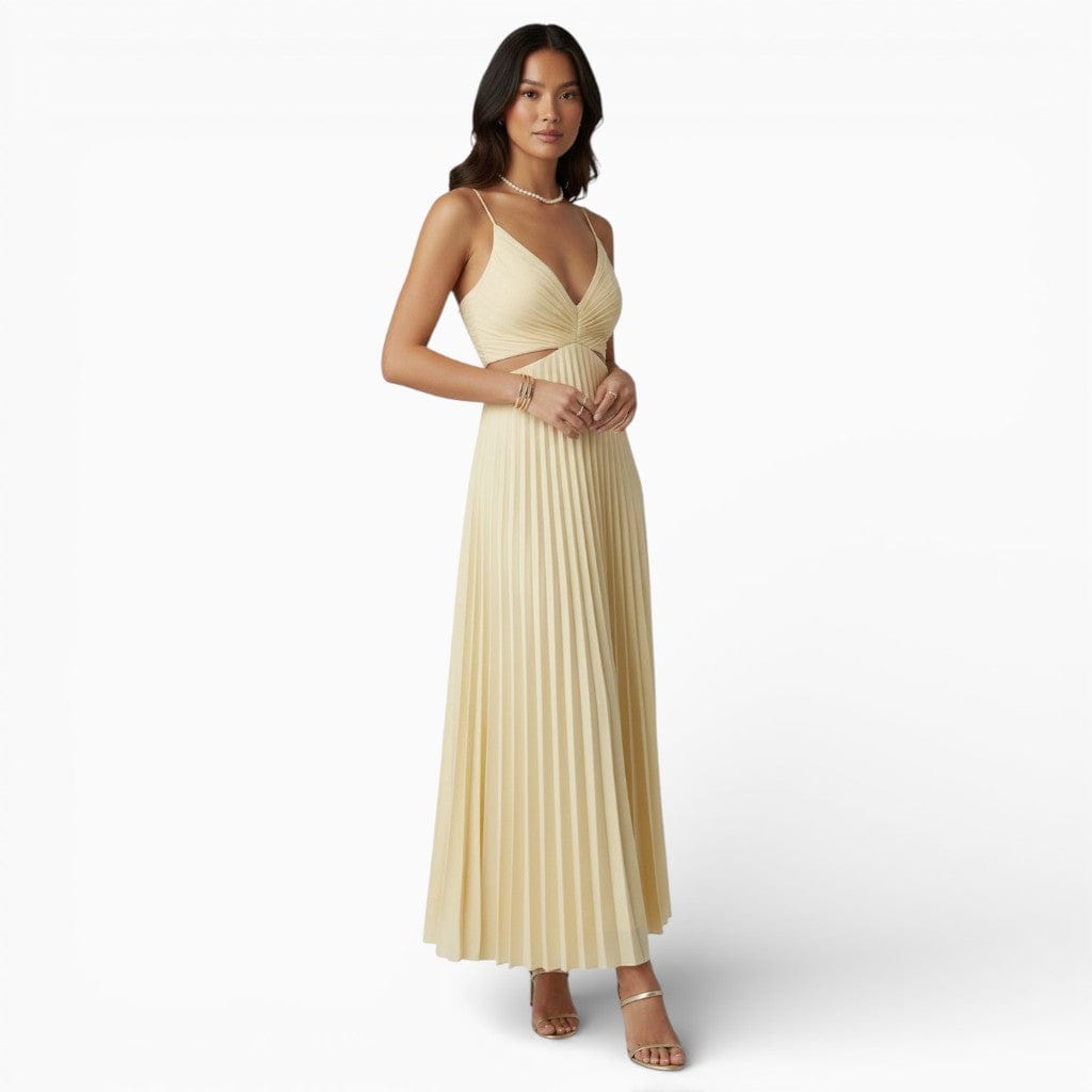 Hemsbury Dresses LAYLA Ruched High-Waisted Maxi Dress