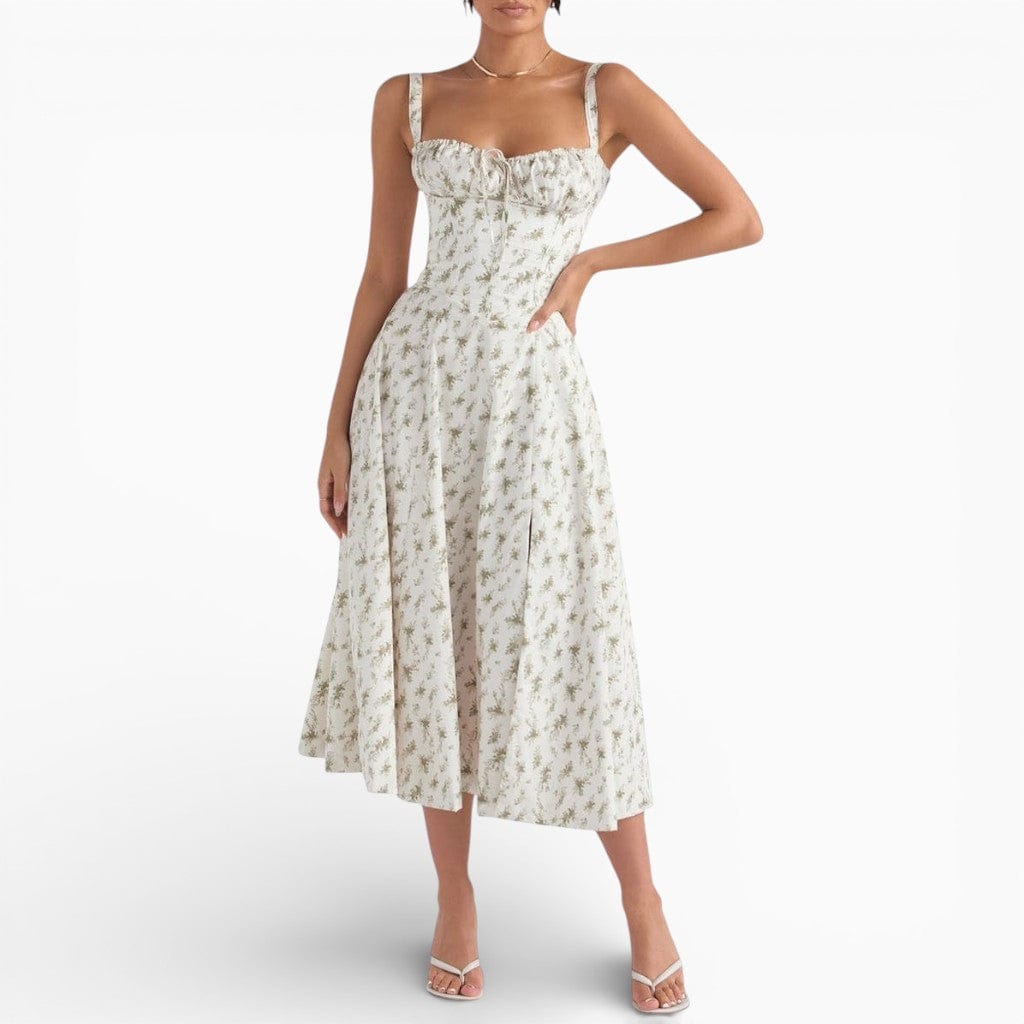 Hemsbury Dresses LENA High-Waist Backless Slip Dress