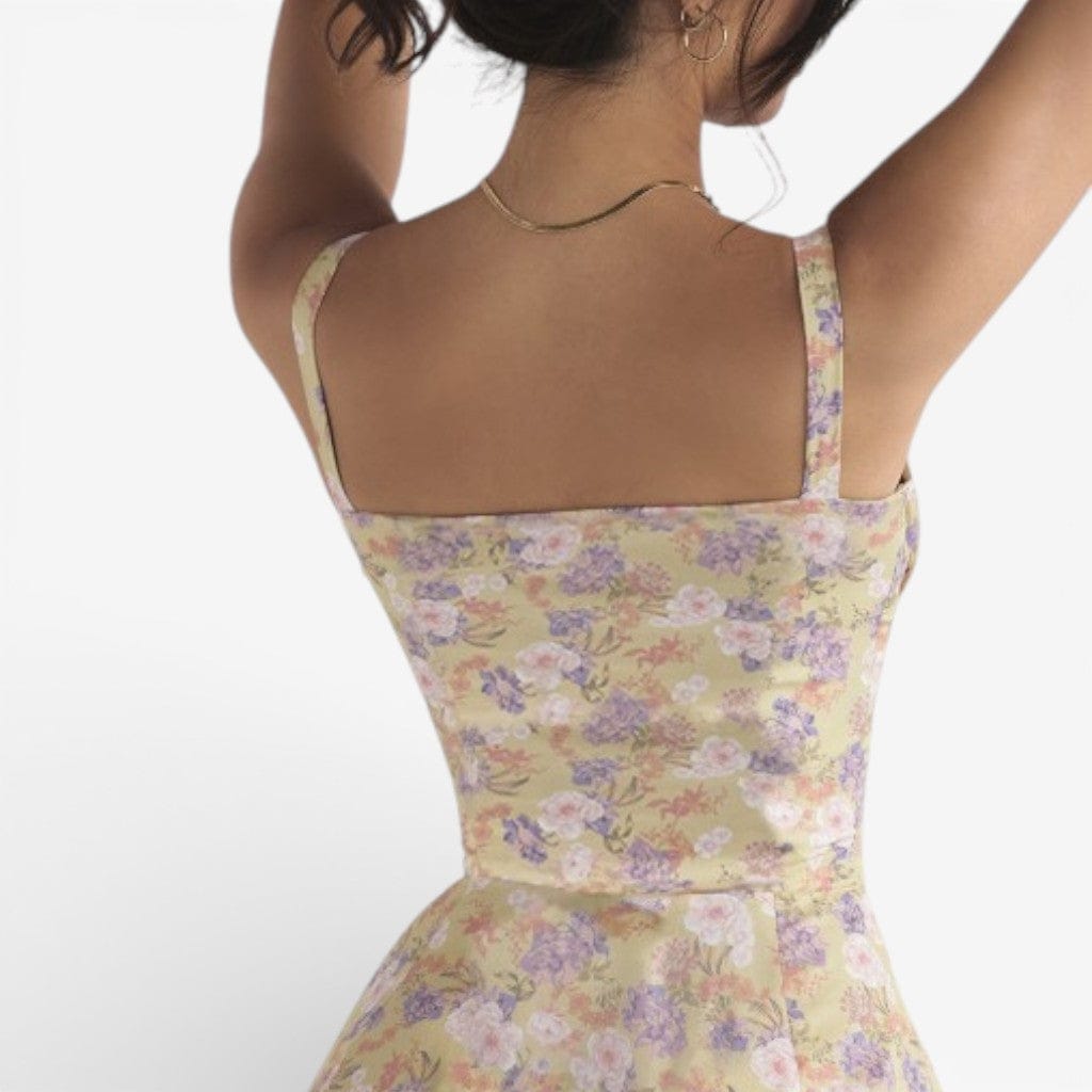 Hemsbury Dresses LENA High-Waist Backless Slip Dress