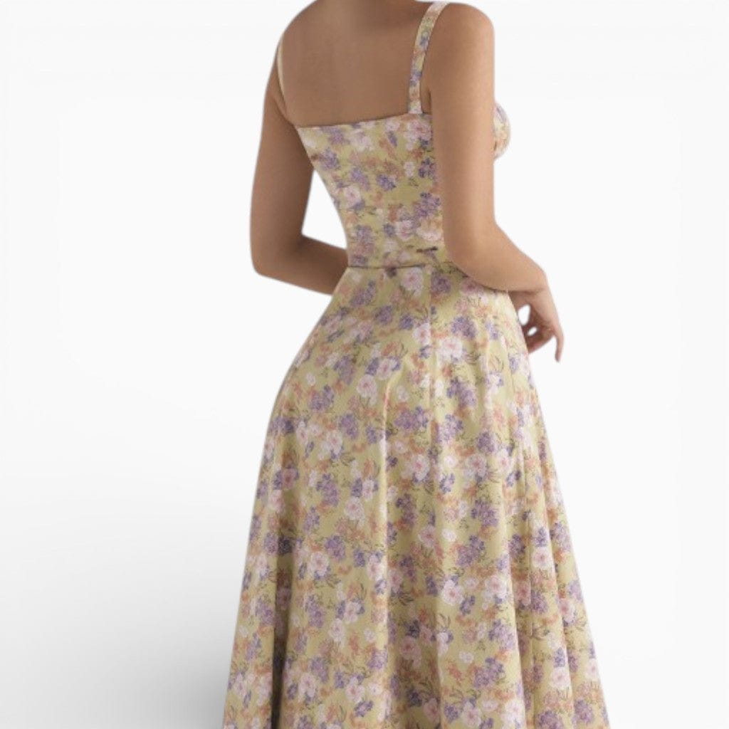 Hemsbury Dresses LENA High-Waist Backless Slip Dress