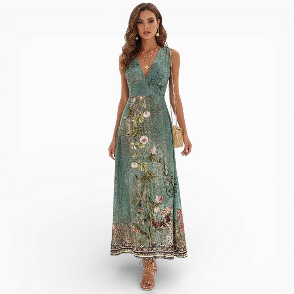 Hemsbury Dresses Orchid / S LILA Printed Midi Dress