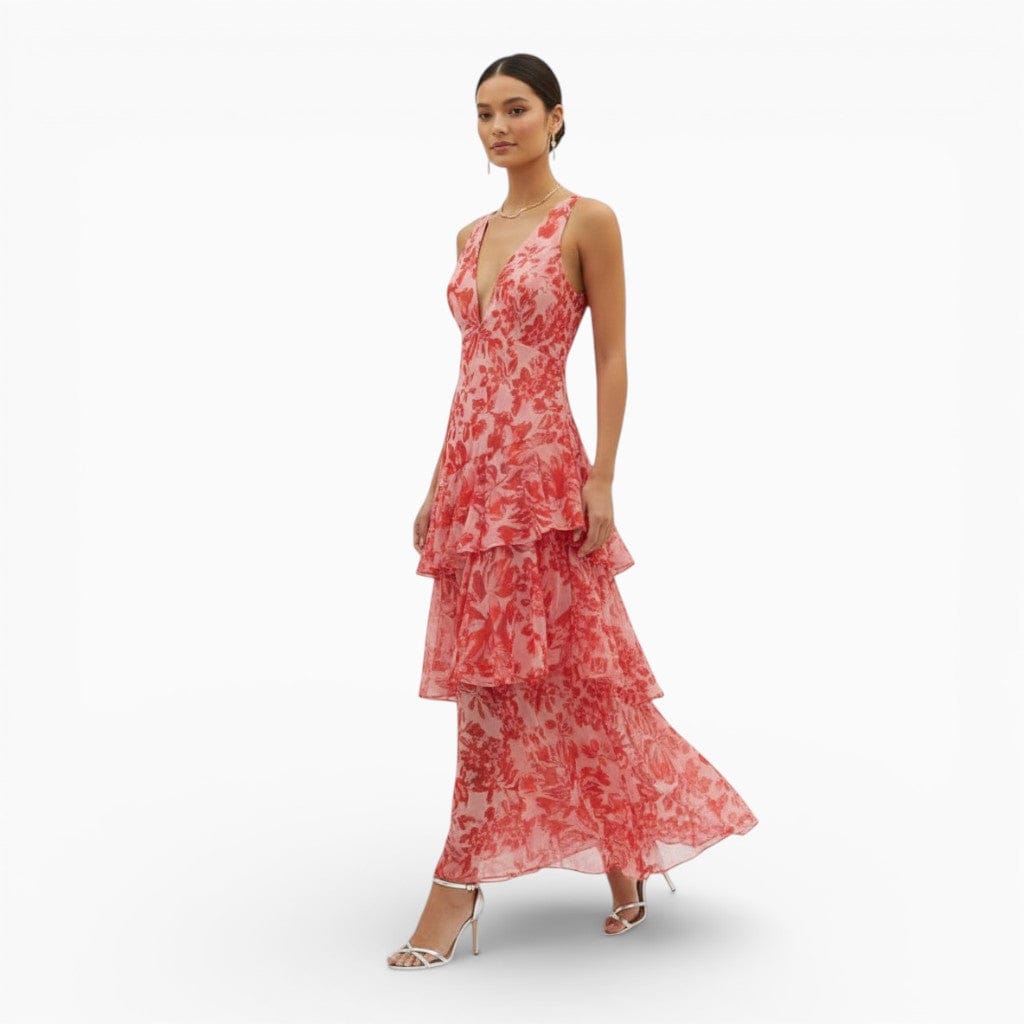 Hemsbury Dresses OYANA V-Neck Lace Blouse