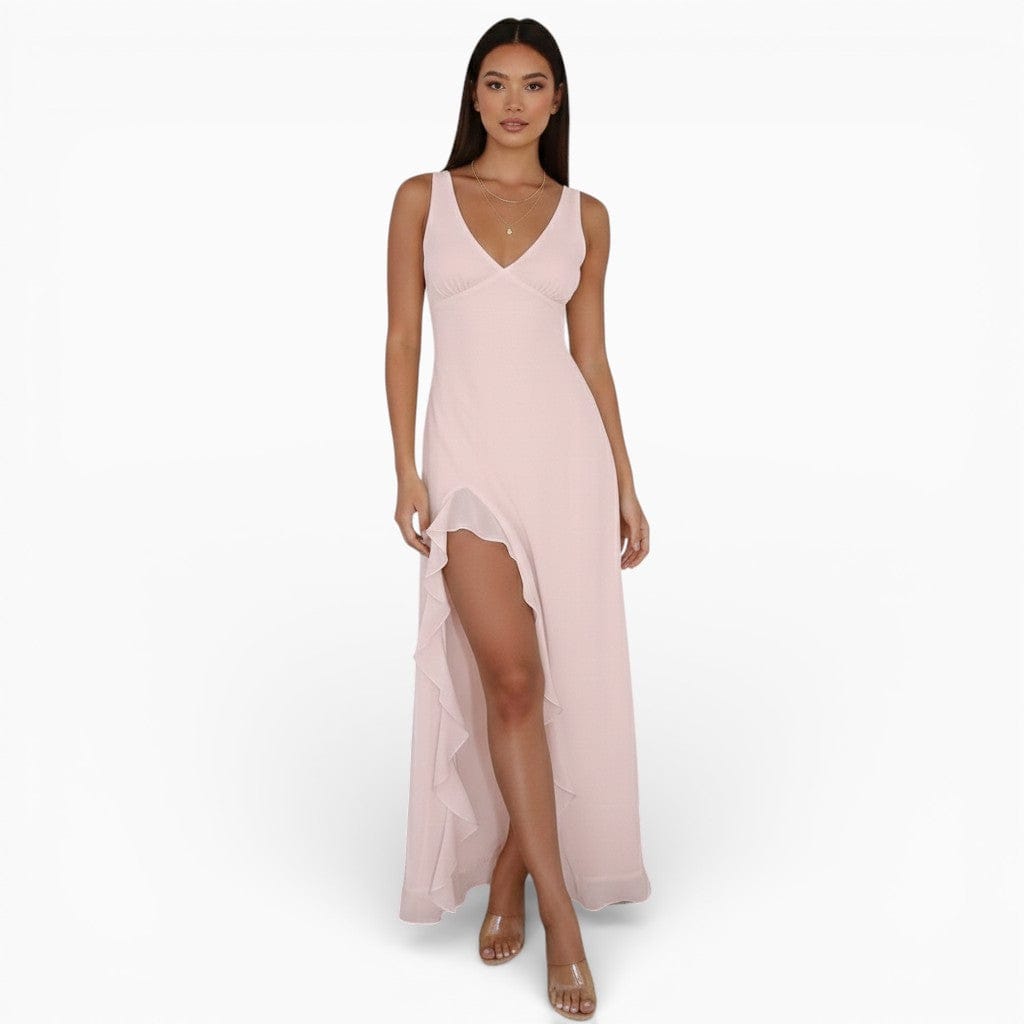 Hemsbury Dresses Pink / XS MAYA Tie-Dye Bodycon Maxi