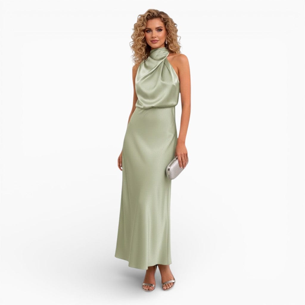 Hemsbury Dresses SONIA Sleeveless Mock Neck Dress