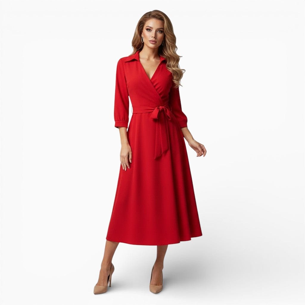 Hemsbury Dresses TINA Printed Acetate Maxi Dress