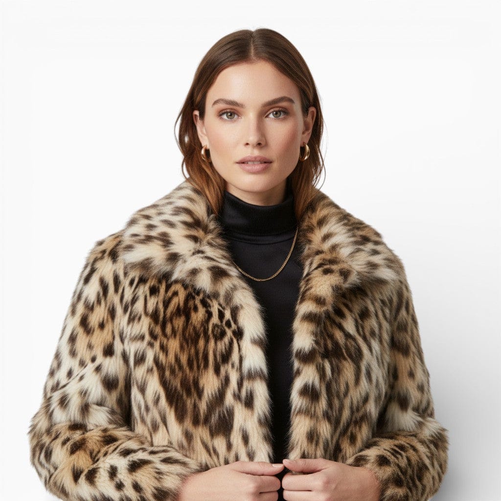 Hemsbury EVIE Faux Fur Buttoned Jacket