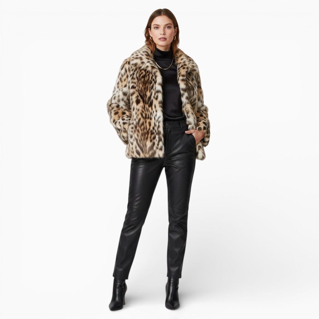 Hemsbury EVIE Faux Fur Buttoned Jacket