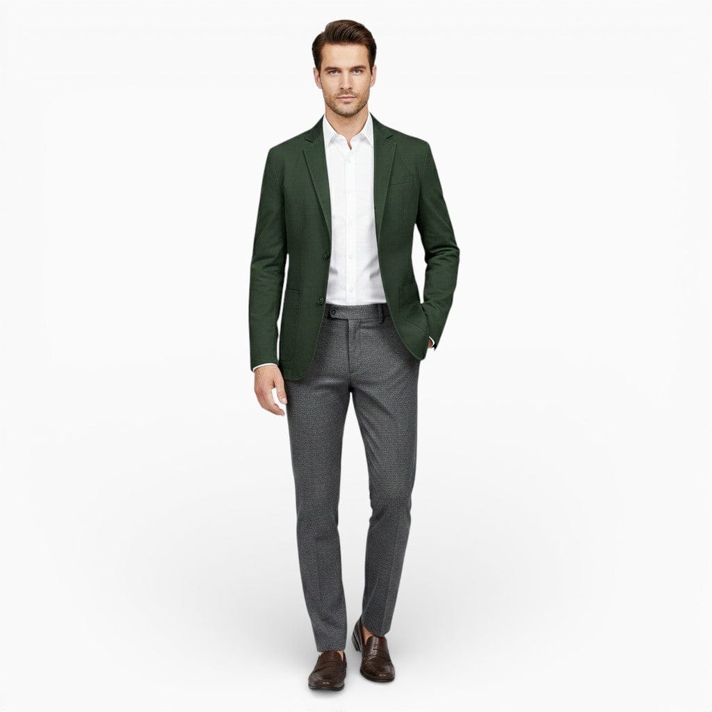 Hemsbury Jackets Army Green / M OLIVER Cable Knit Cardigan