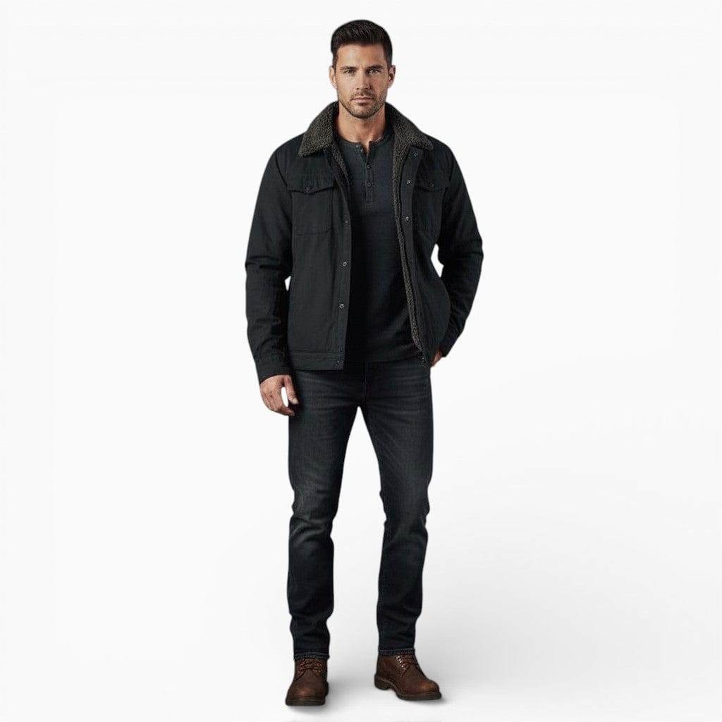 Hemsbury Jackets Black / S DERRICK Fleece Lined Jacket