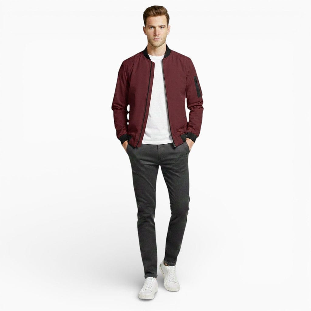 Hemsbury Jackets Burgundy / 2XS NOE Lightweight Ripstop Jacket