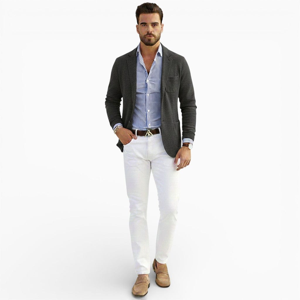 Hemsbury Jackets Gray / S ANTHONY Slim Fit Blazer