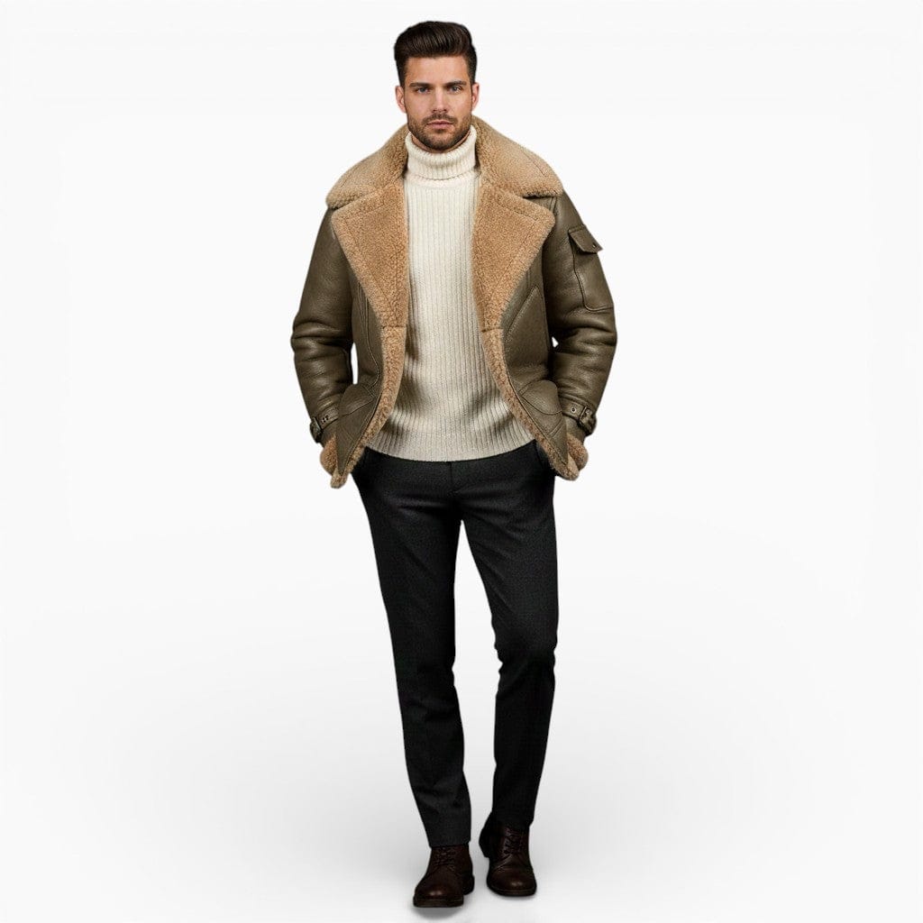 Hemsbury Jackets Khaki / S JACOB Woolen Windproof Jacket