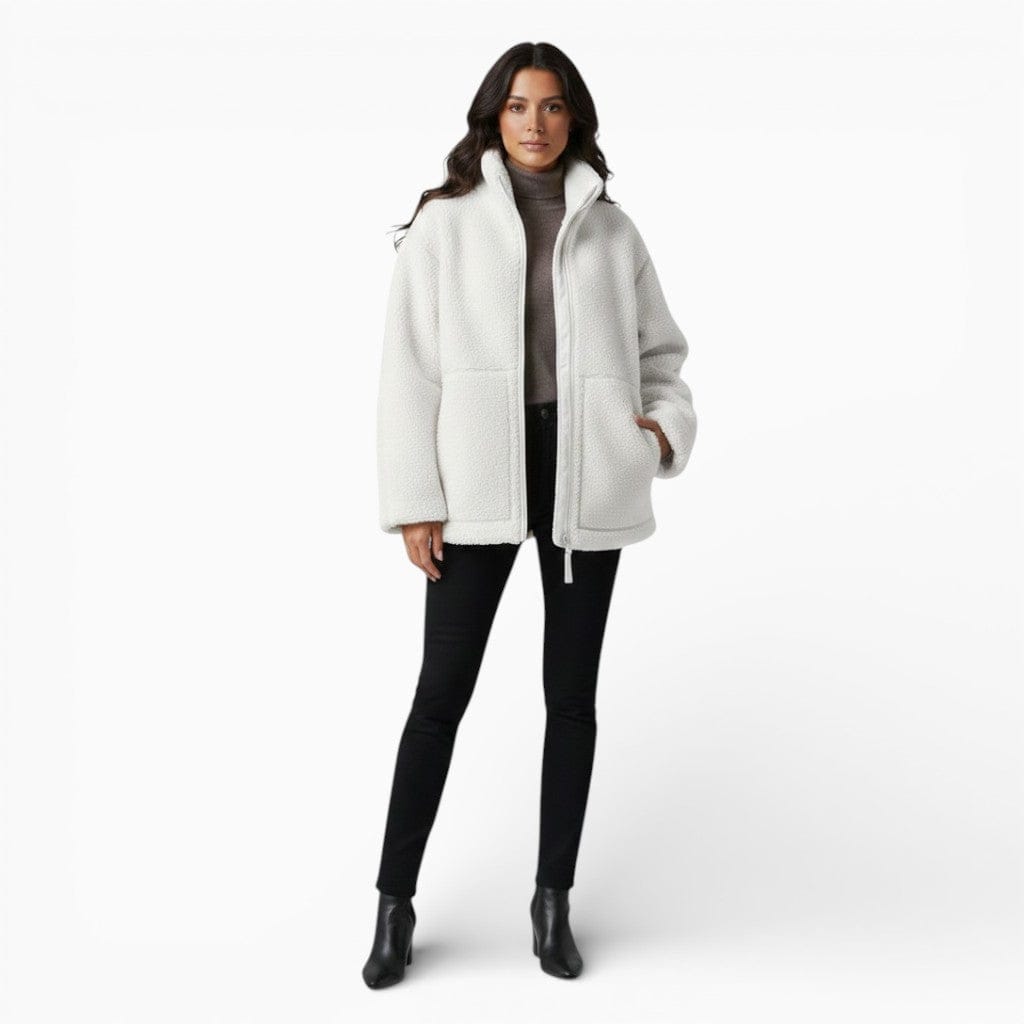 Hemsbury Jackets White / S TARA Colorblock Loose Jacket