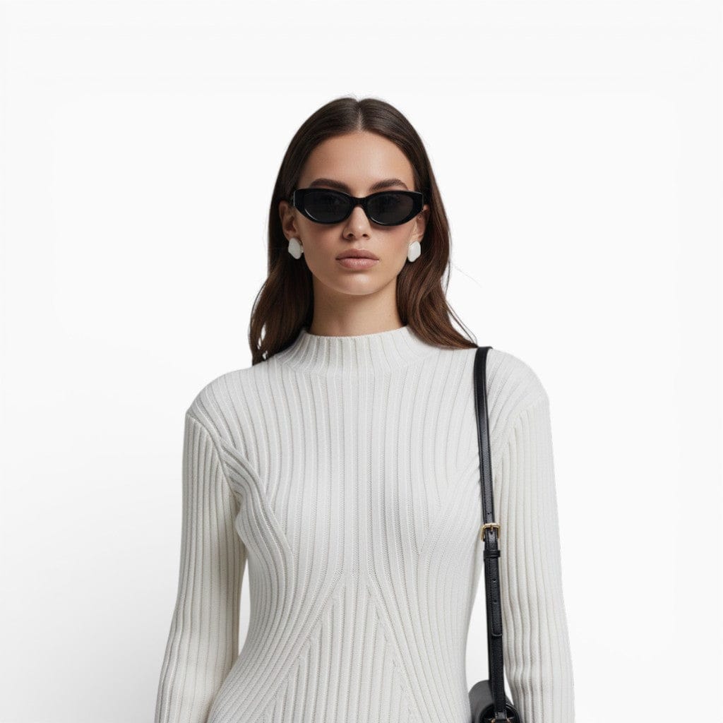 Hemsbury KEIRA Knitted Rabbit Wool Dress