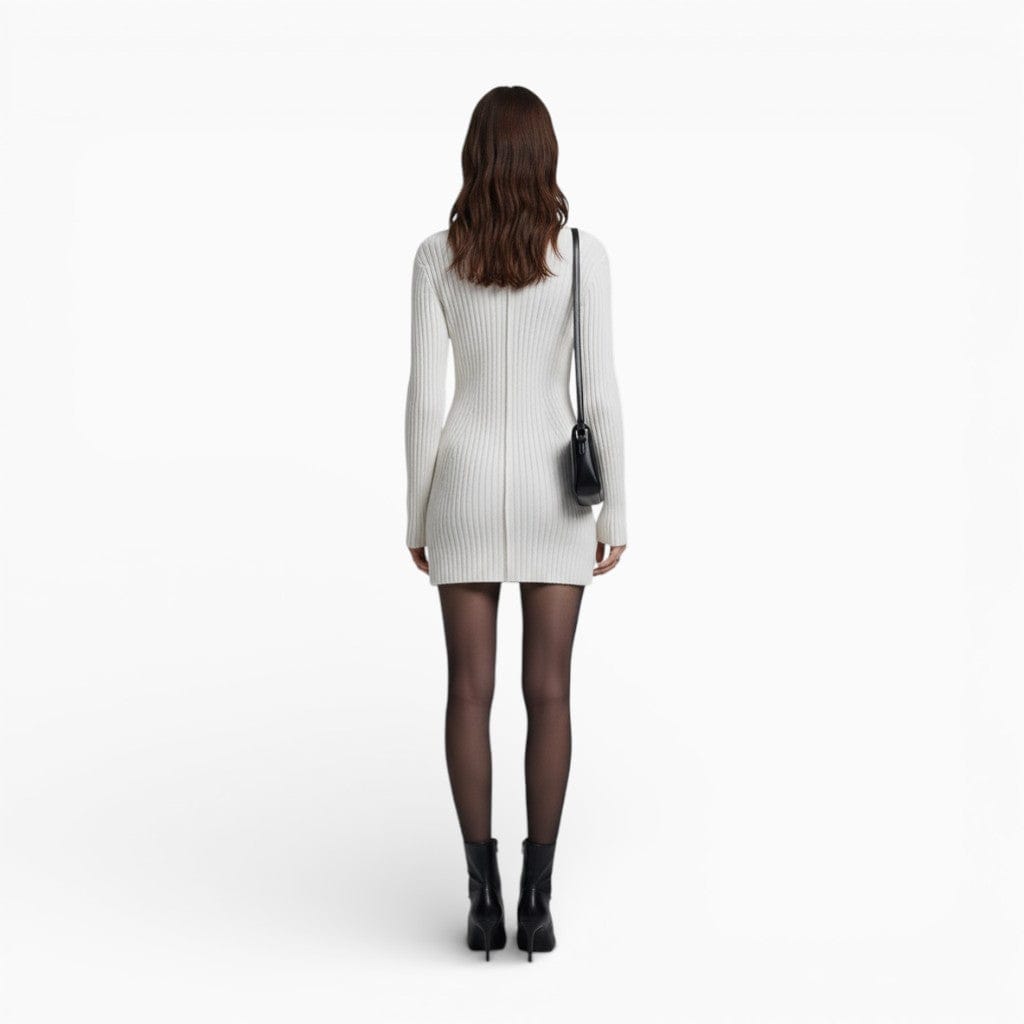 Hemsbury KEIRA Knitted Rabbit Wool Dress