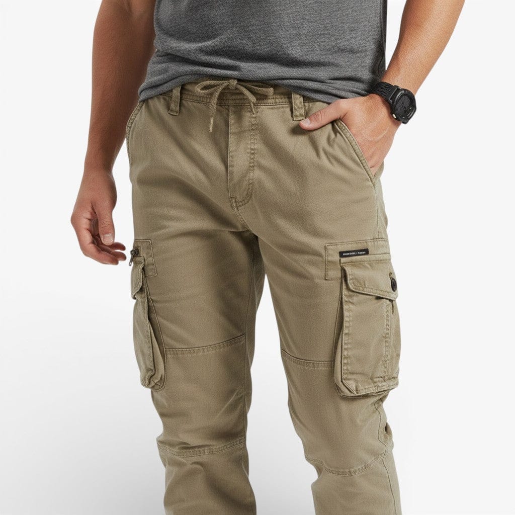 Hemsbury Pants JACK Loose Fit Cotton Cargo Pants