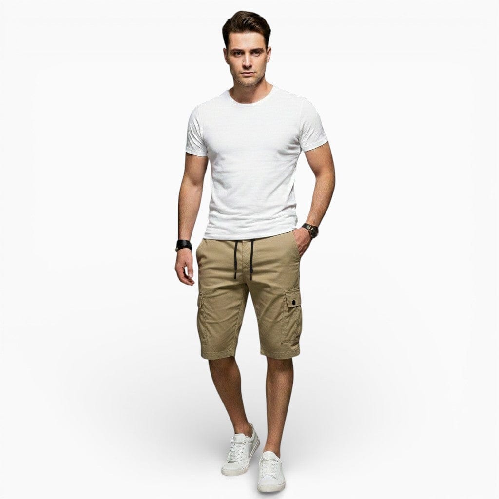 Hemsbury Pants Khaki / M MARTIN Multi-Pocket Cargo Shorts