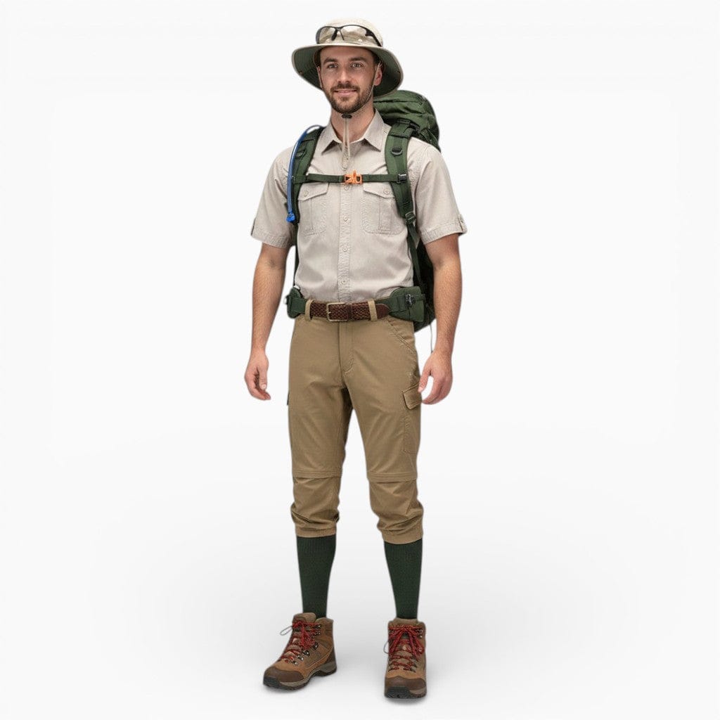 Hemsbury Shirts MARCUS Cotton Multi-Pocket Cargo Shirt