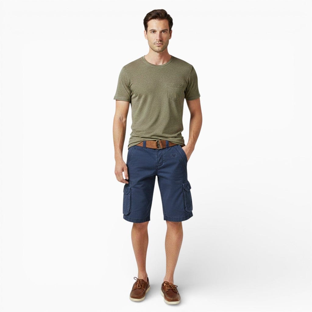 Hemsbury Shorts Blue / S MATT Multi-Pocket Cargo Shorts