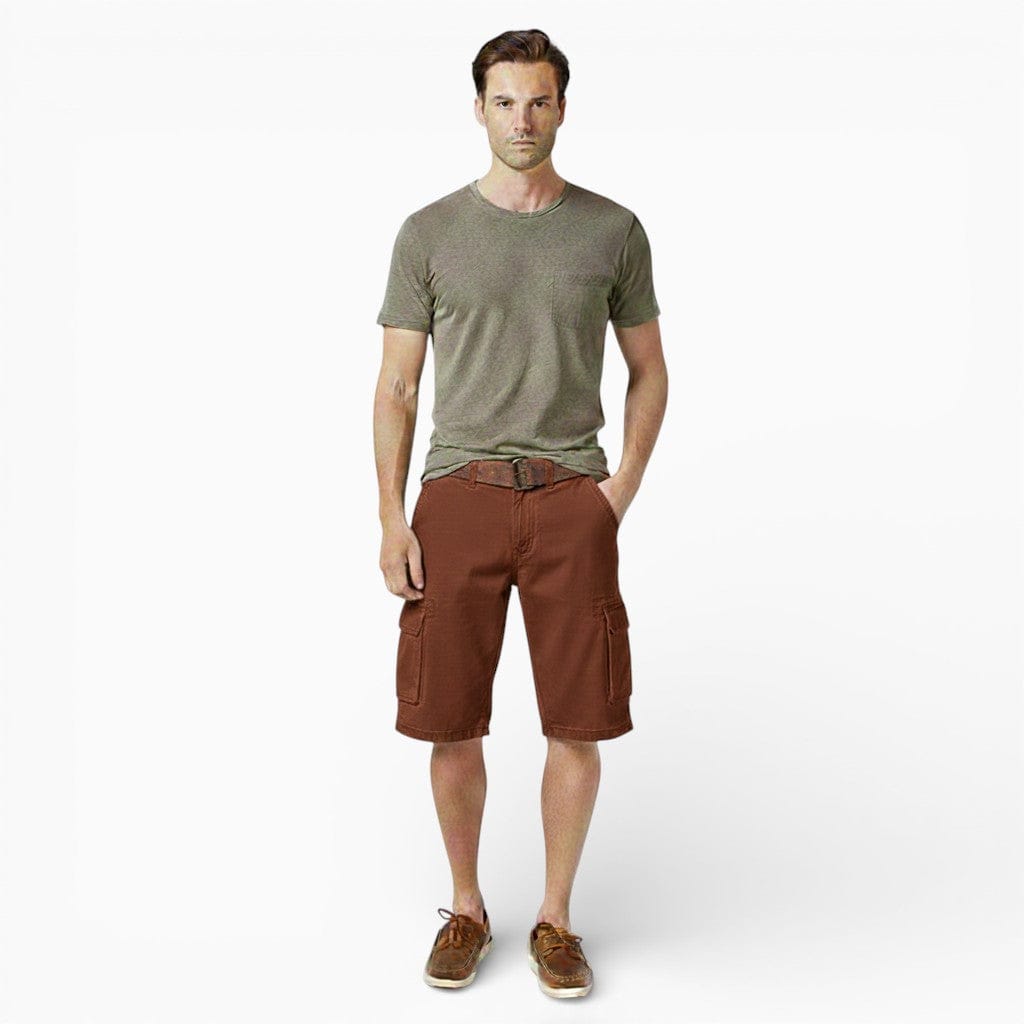 Hemsbury Shorts Brown / S MATT Multi-Pocket Cargo Shorts