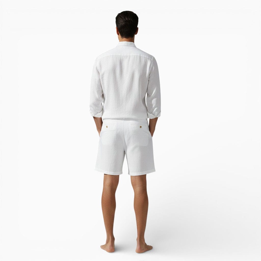 Hemsbury Shorts MATTHEW Cotton Linen Shorts