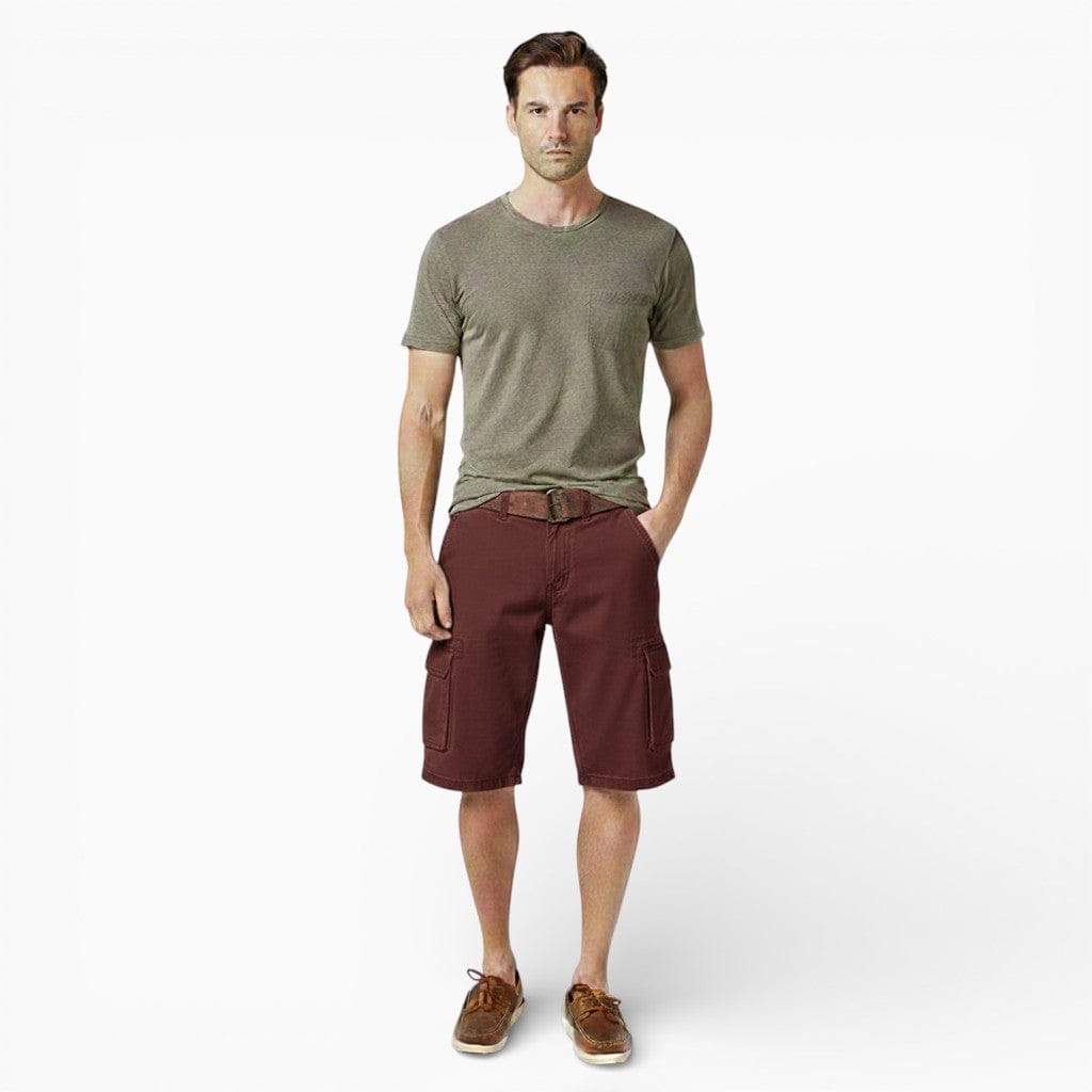 Hemsbury Shorts Red / S MATT Multi-Pocket Cargo Shorts