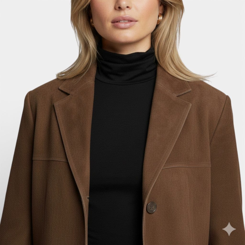 Hemsbury SUZIE Solid Lapel Coat