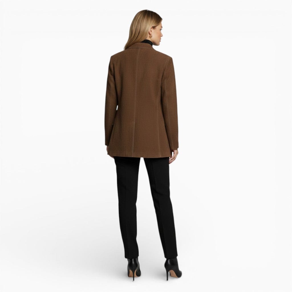 Hemsbury SUZIE Solid Lapel Coat