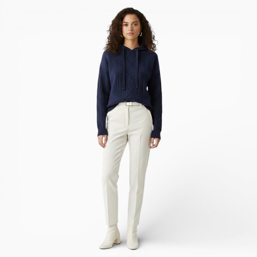 Hemsbury Sweater Blue / S MARTA Soft Hooded Pullover