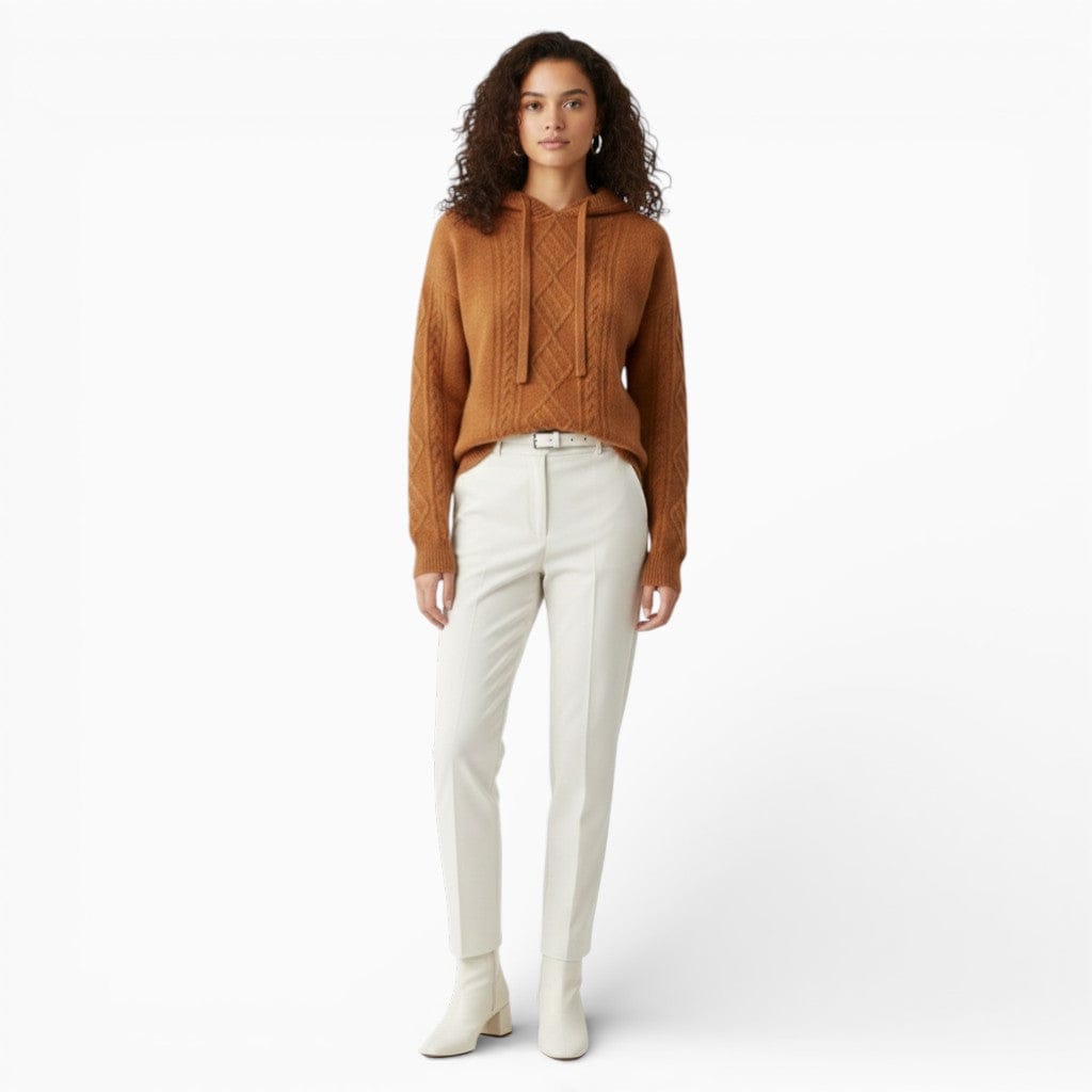 Hemsbury Sweater Brown / S MARTA Soft Hooded Pullover