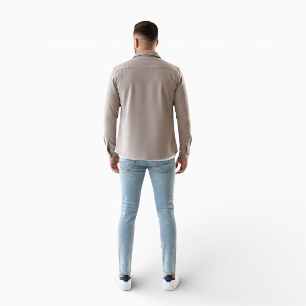 Hemsbury Tops & Shirts LEO Slim Fit Brushed Cotton Shirt