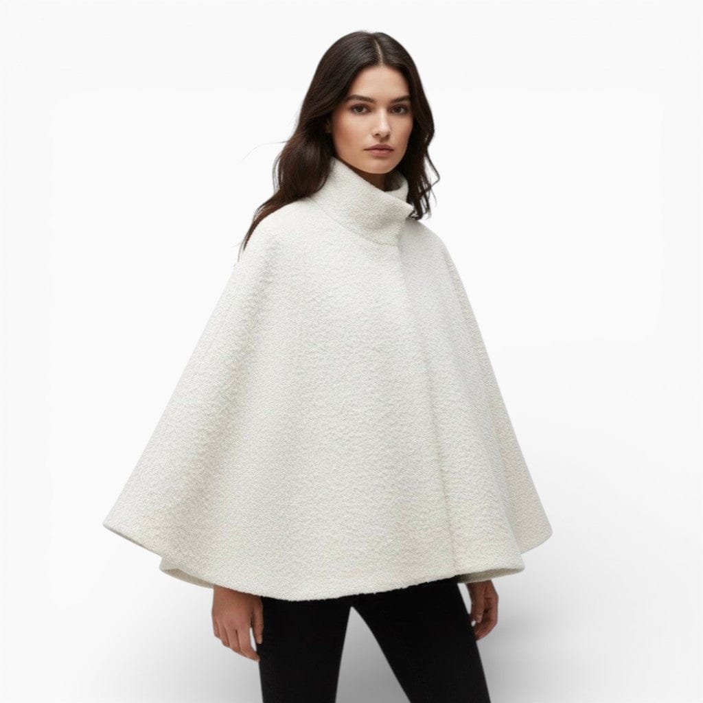 Hemsbury VERA Stand Collar Cape Jacket