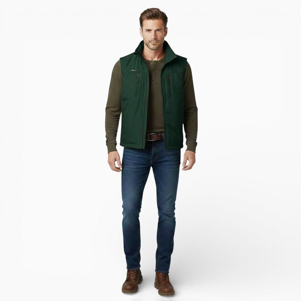 Hemsbury Vests Green / XS BRETT Fleece Lined Utility Vest