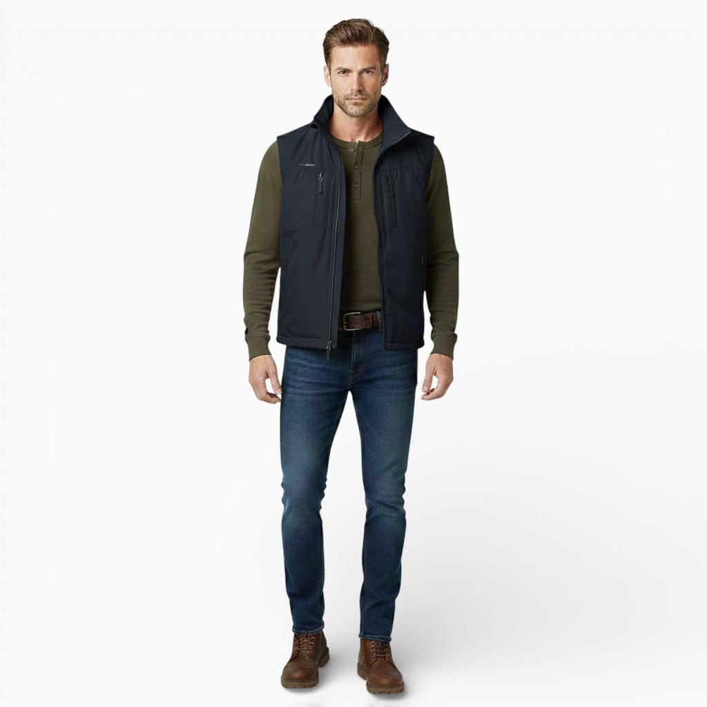 Hemsbury Vests Navy / XS BRETT Fleece Lined Utility Vest