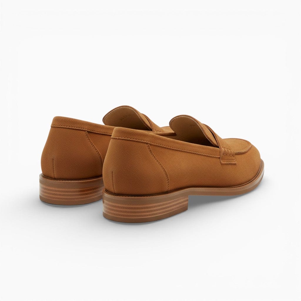 Mova London Footwear ELEANOR Suede Pointed Loafers