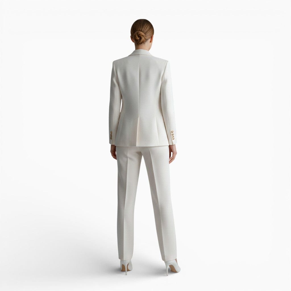 Mova London Jackets CLAIRE Slim Fit Cotton Blazer