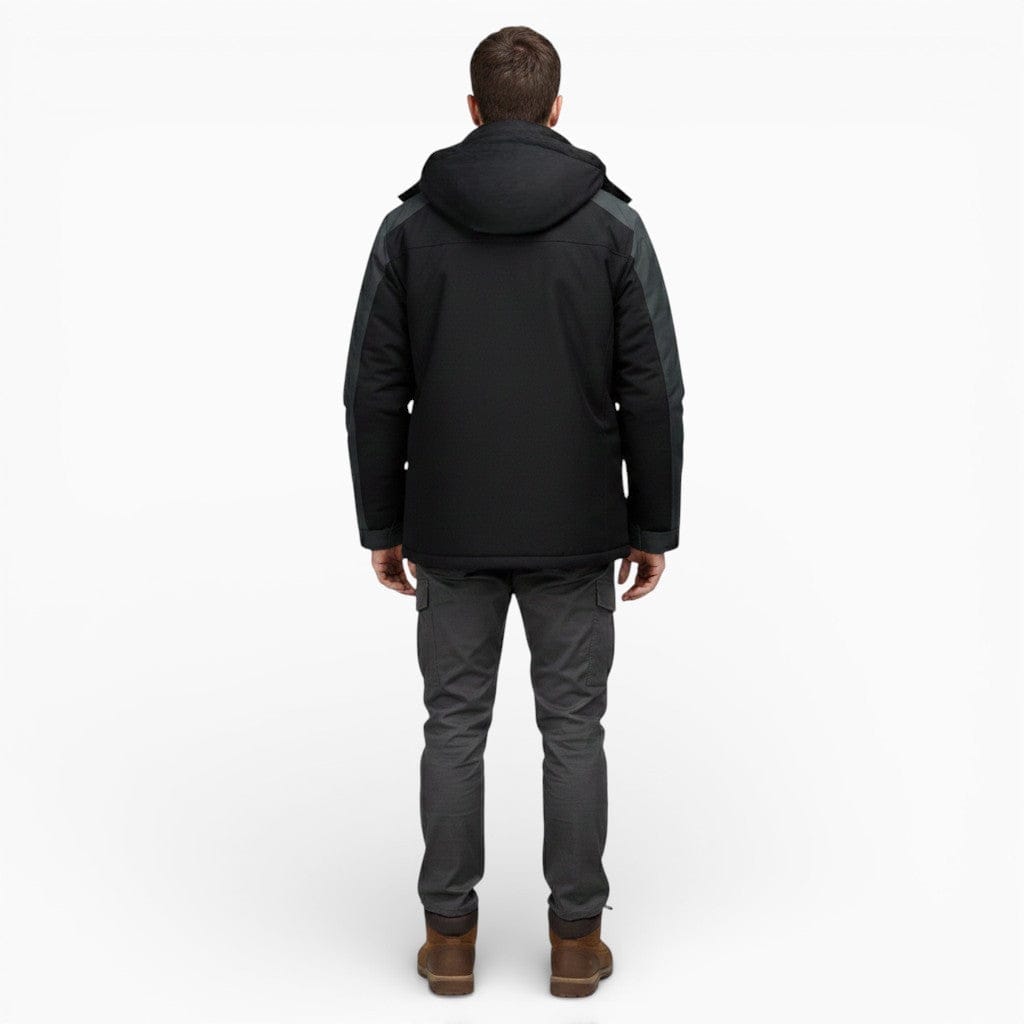 Mova London Jackets MARCUS Fleece Hooded Jacket