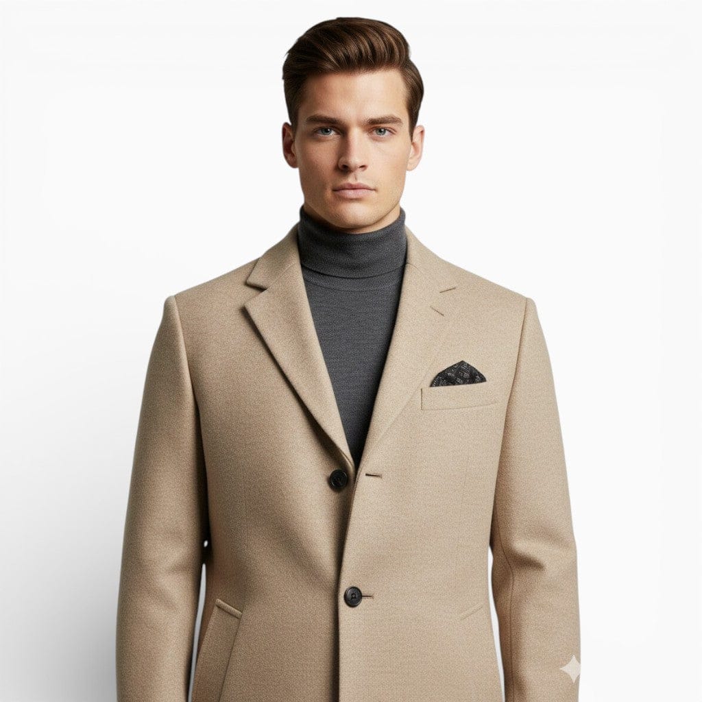 Mova London Overcoat JULIAN Long Woolen Overcoat