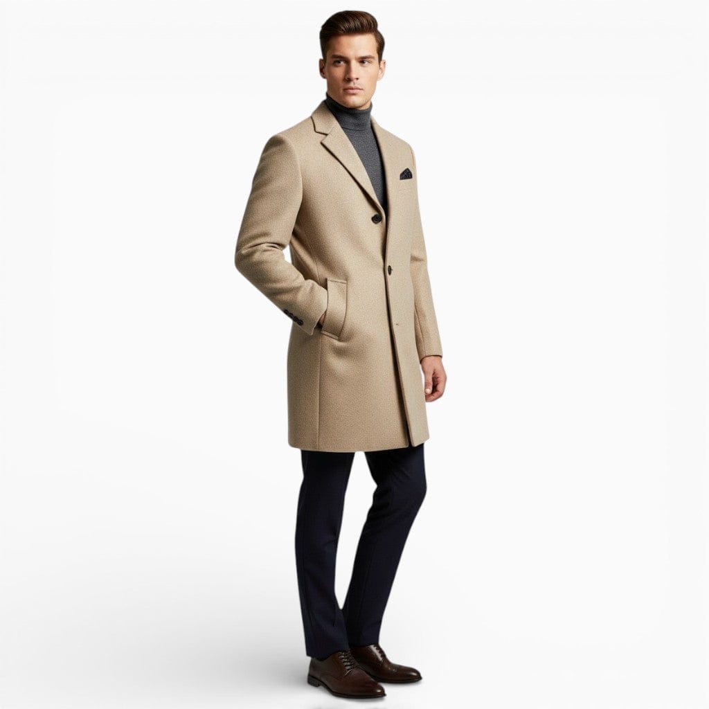 Mova London Overcoat JULIAN Long Woolen Overcoat